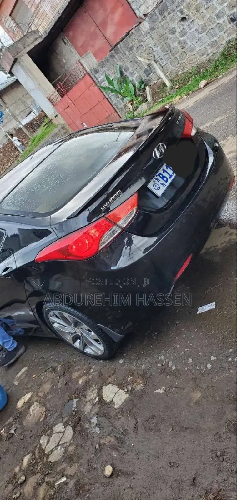 Hyundai Elantra 2013 Black