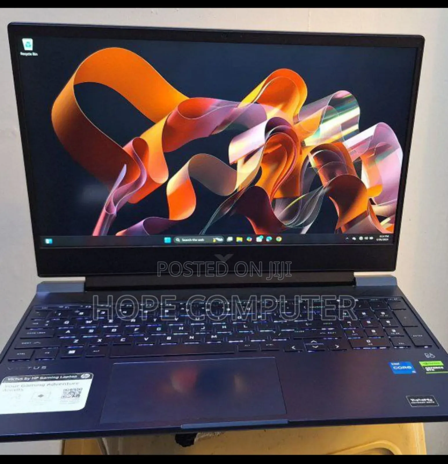 New Laptop HP Victus 15 8GB Intel Core I5 SSD 512GB