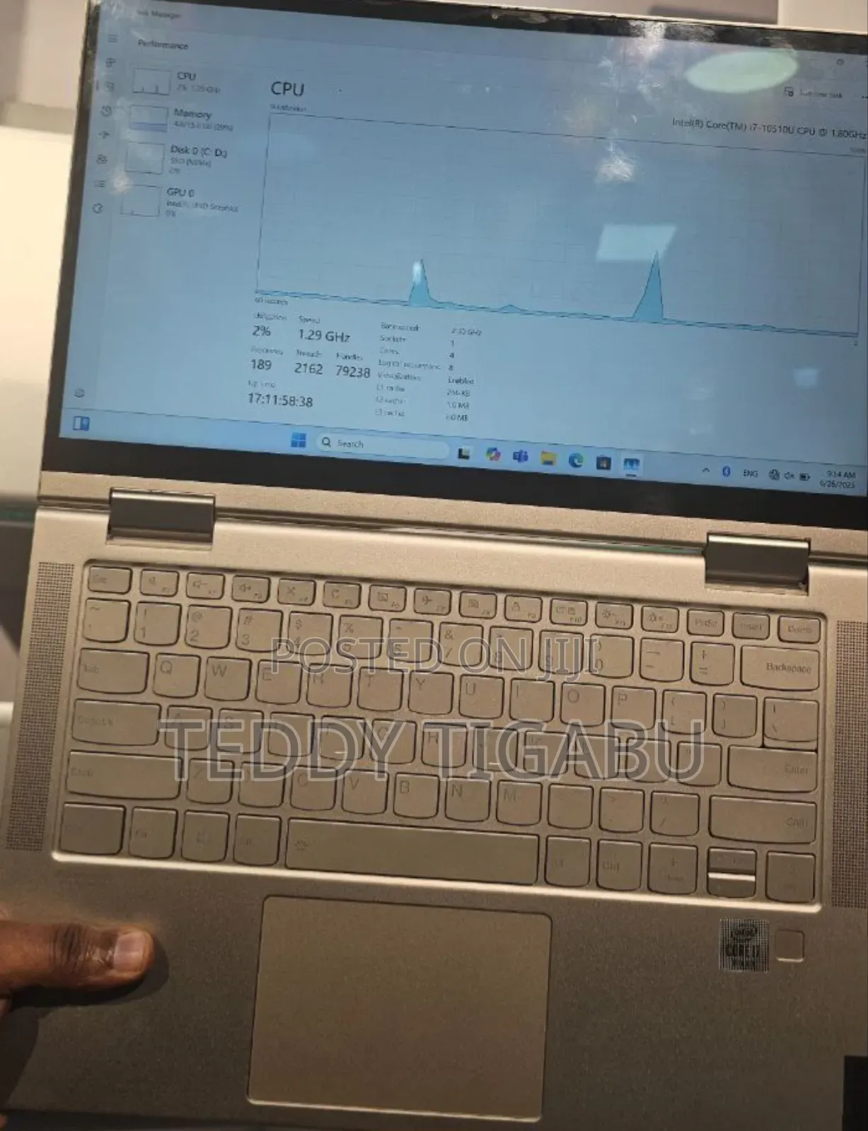 New Laptop Lenovo 16GB Intel Core I7 SSD 512GB