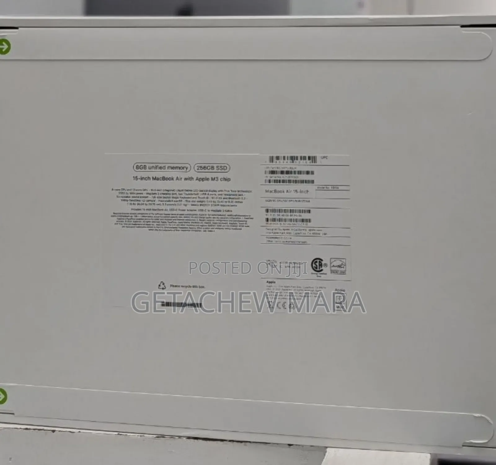 New Laptop Apple MacBook Air 2013 16GB Intel Core I5 SSD 256GB