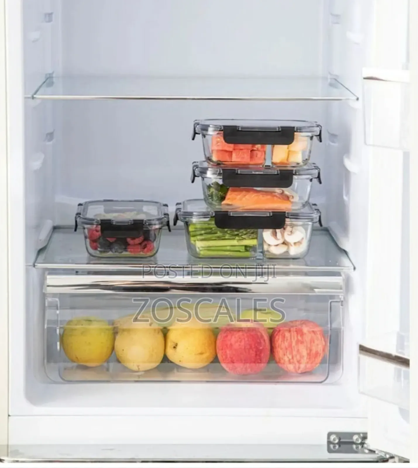 Mini Glass Patra or Food Container With Lid