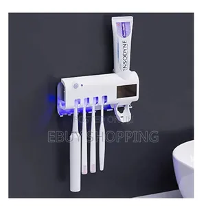 Photo - **4-in-1 Uv Toothbrush Sterilizer – Wall-Mounted Portable*