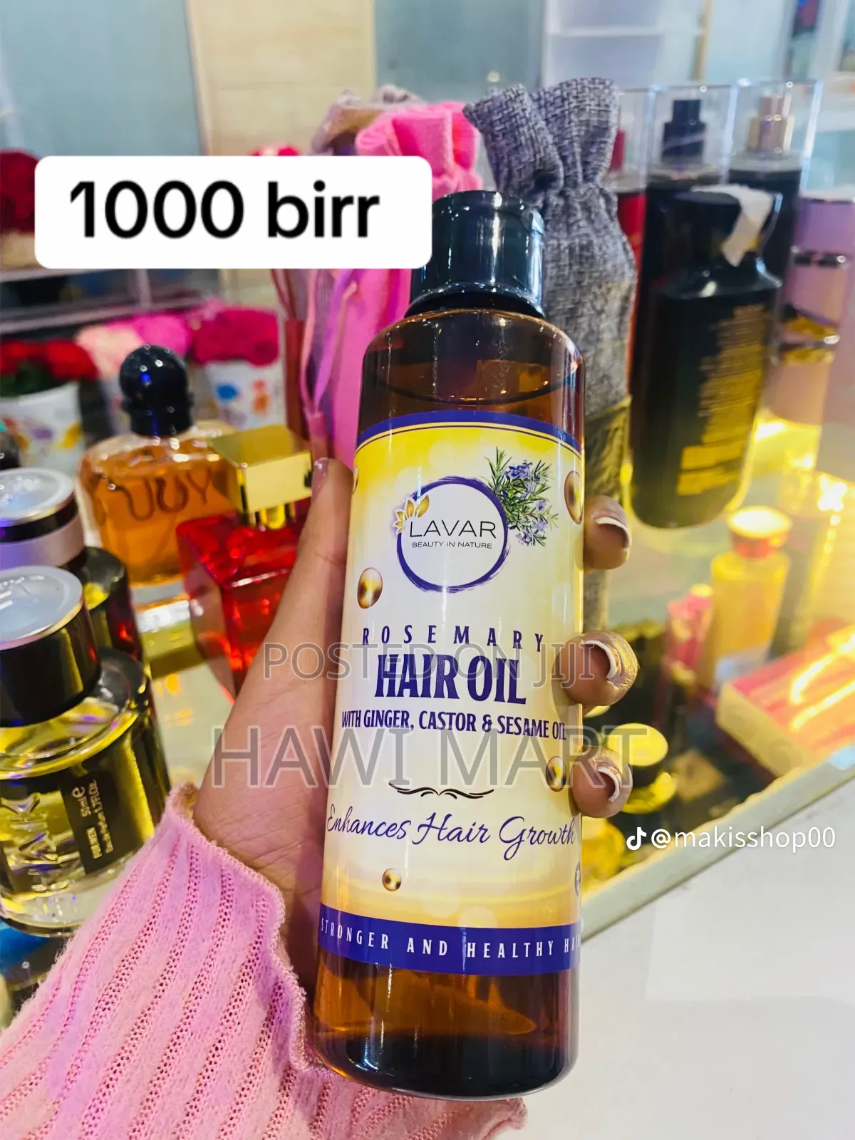 Hair Oil Lavar