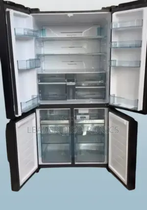 Hitachi Refrigerator 4-Door Refrigerator- Glass Black