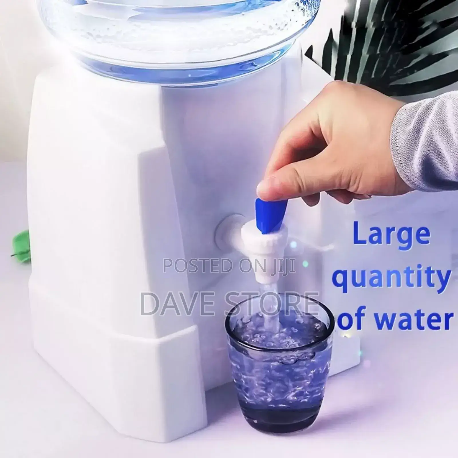 Universal Water Bottle/Jar Holder and Dispenser