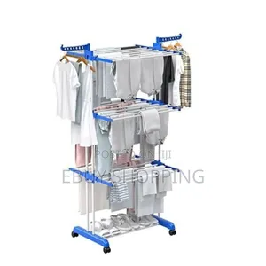 Photo - **Multi-Layer Clothes Hanger – Holds Up to 30kg,