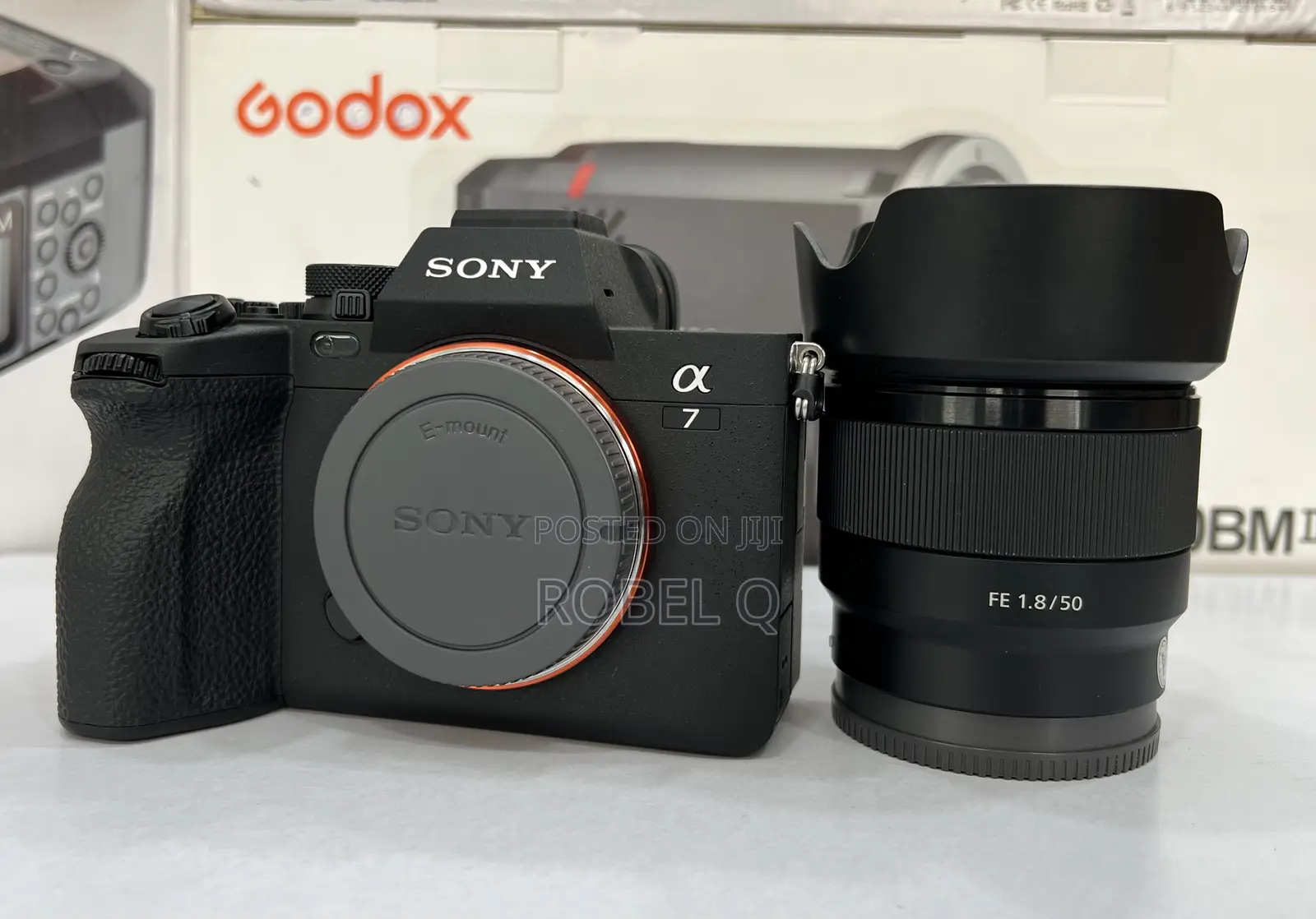 Sony Alpha 7 Mark 4 With Prime Lens 50mm 1.8 Kq