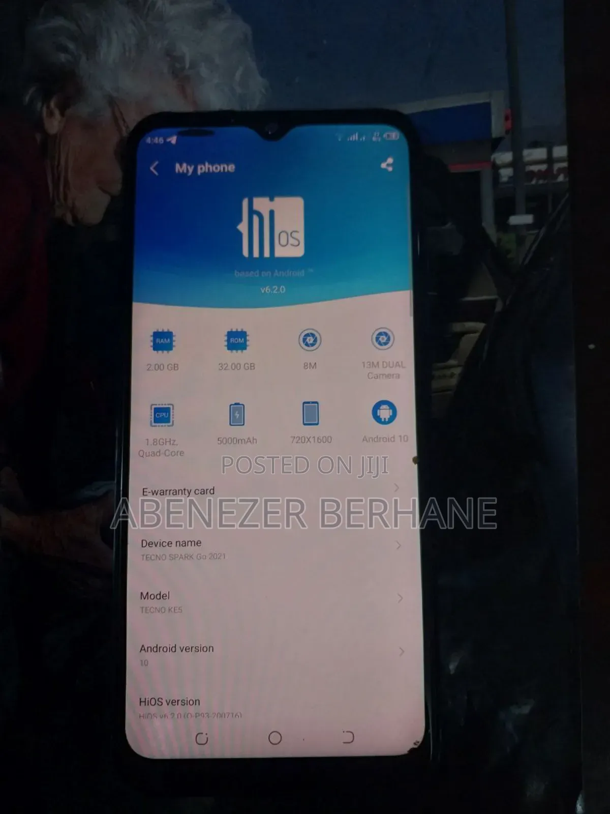 Tecno Spark Go 2021 32 GB Blue