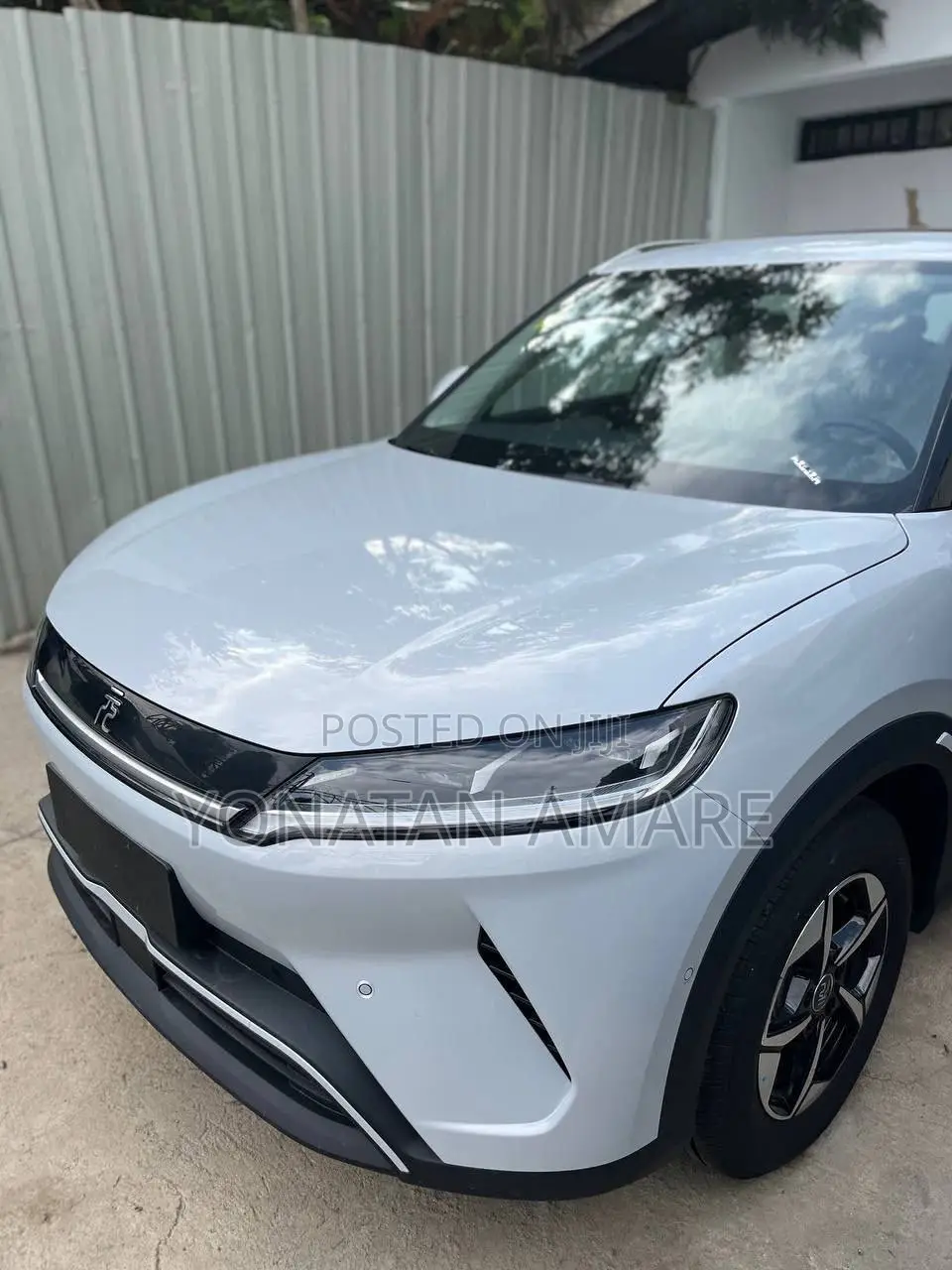 New BYD Yuan Up 2025 White