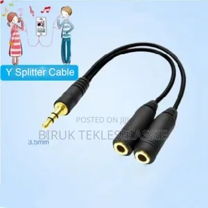 3.5mm Headphone Splitter,Share Your Sound on Multiple Device