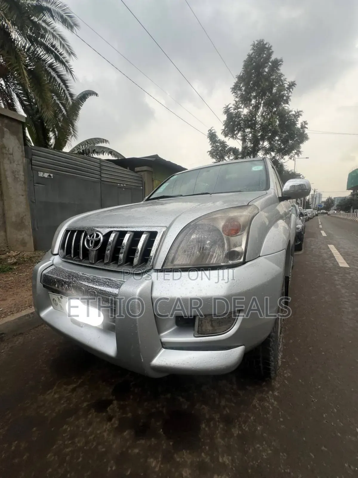 Toyota Land Cruiser 2007 Silver