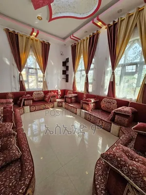 Photo - Red Color Arabian Mejles Design