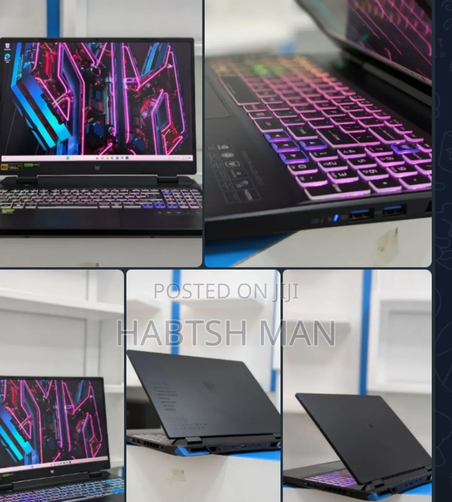 New Laptop Acer Predator Helios 300 16GB Intel Core I9 SSD 1T