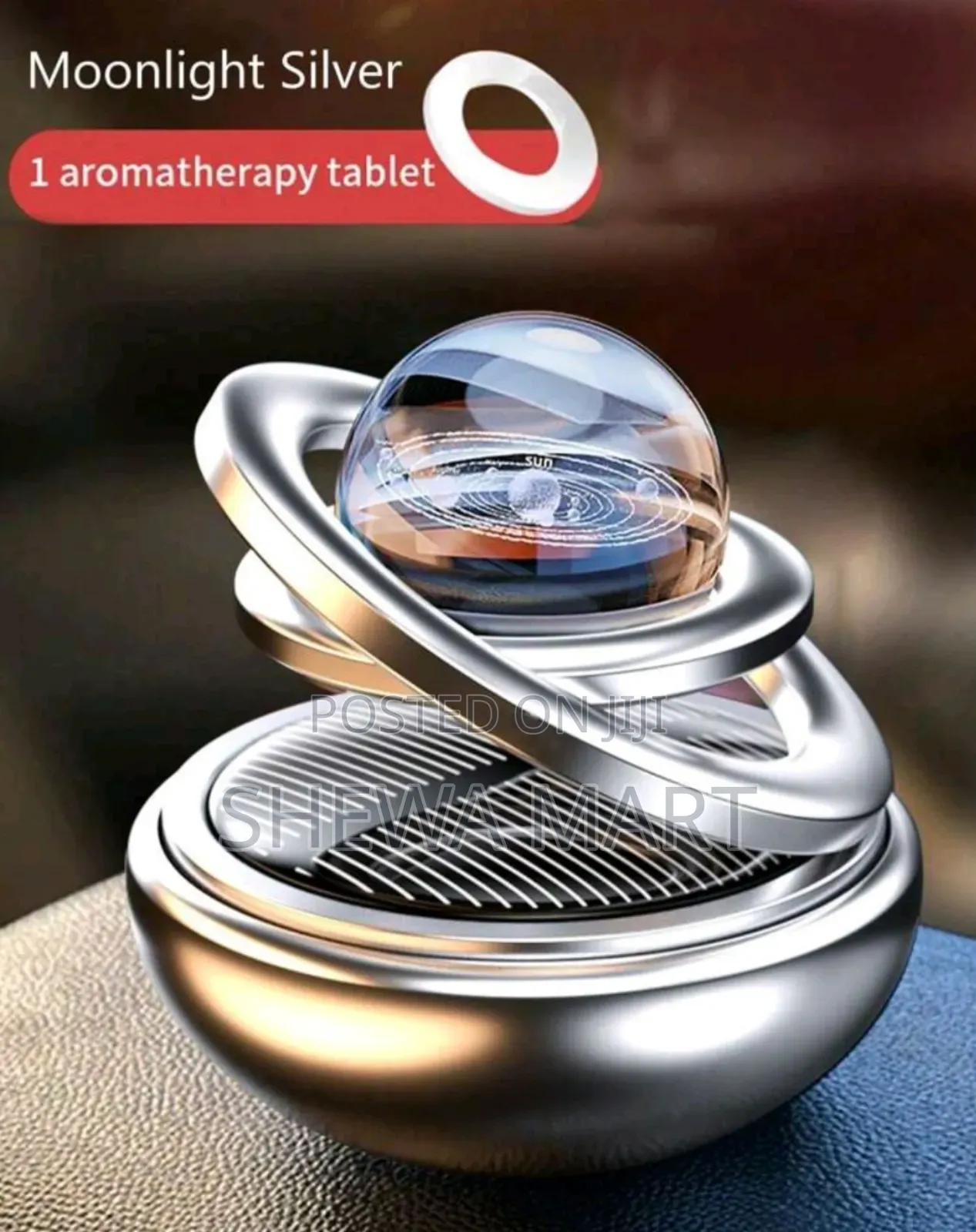 1pc Solar Powered Car Perfume Diffuser