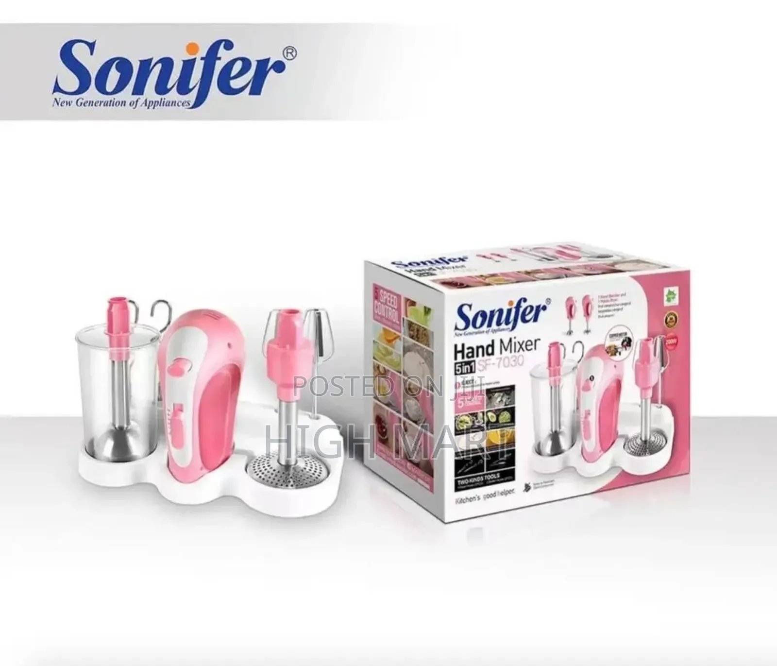 Sonifer 5 in 1 Hand Blender