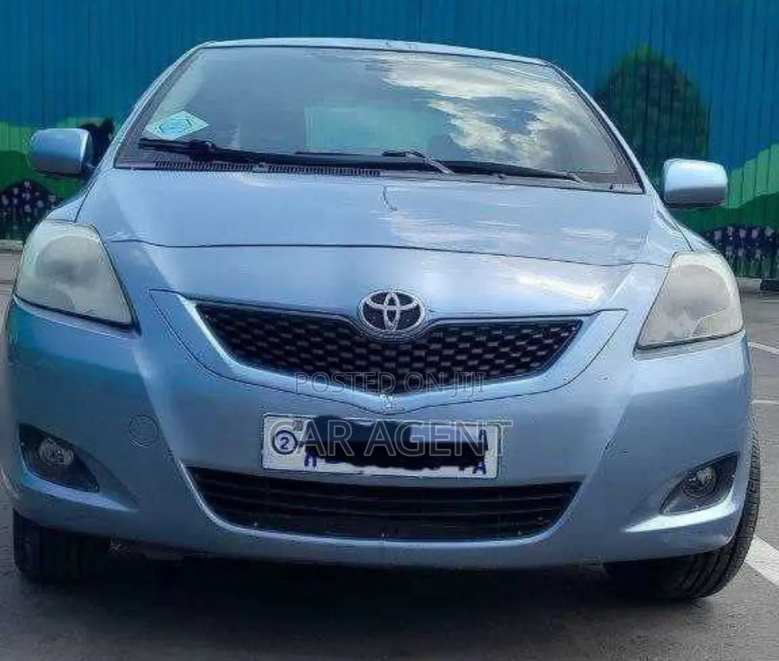 Toyota Yaris 2011 Blue