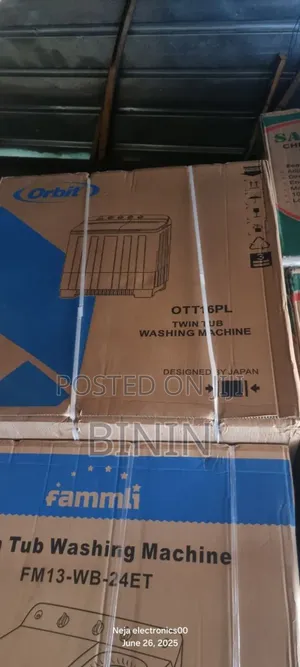 Photo - Orbit Washing Machine 16kg for Sales in Ethio Free Deliver