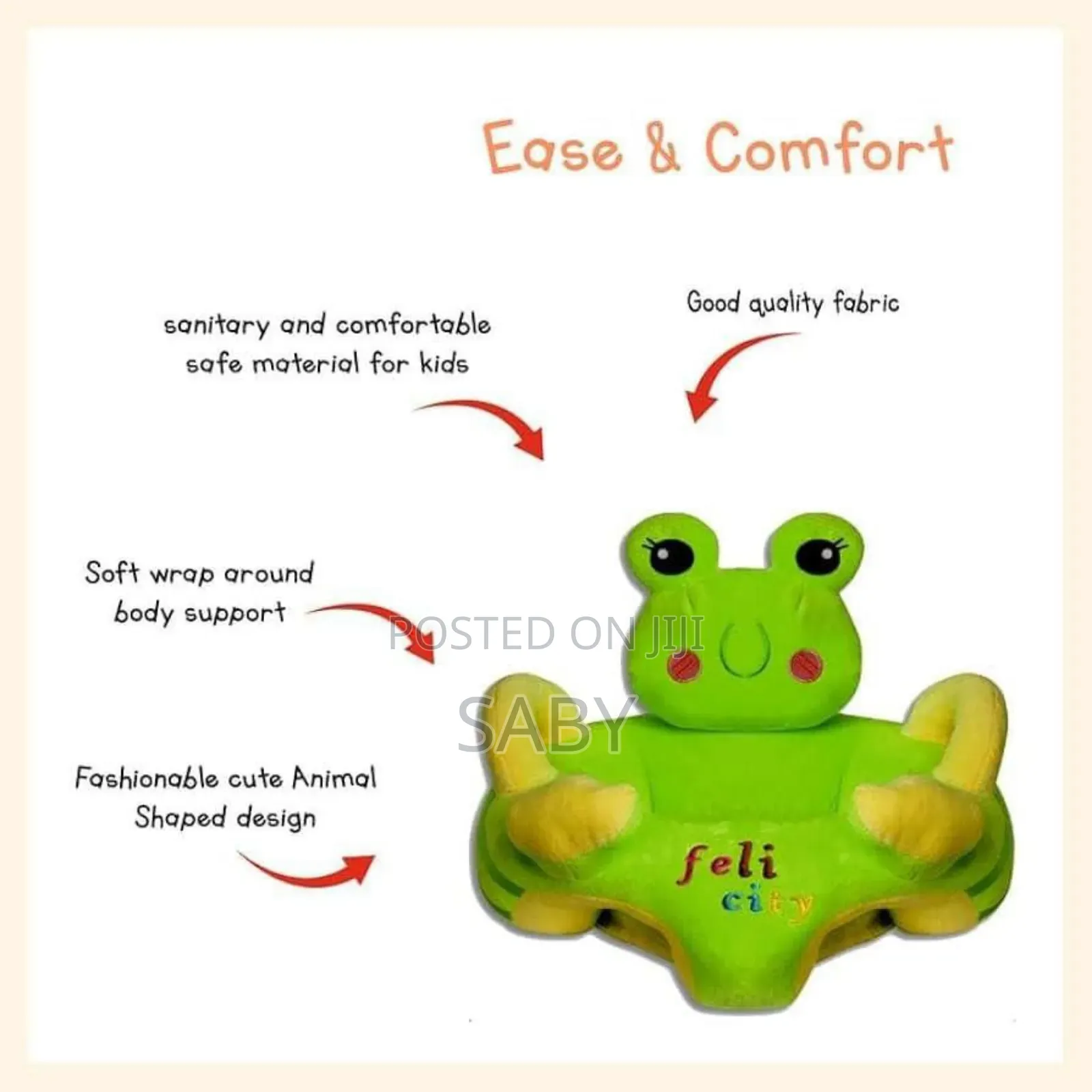 Soft Plush Cushion Baby Sofa Seat