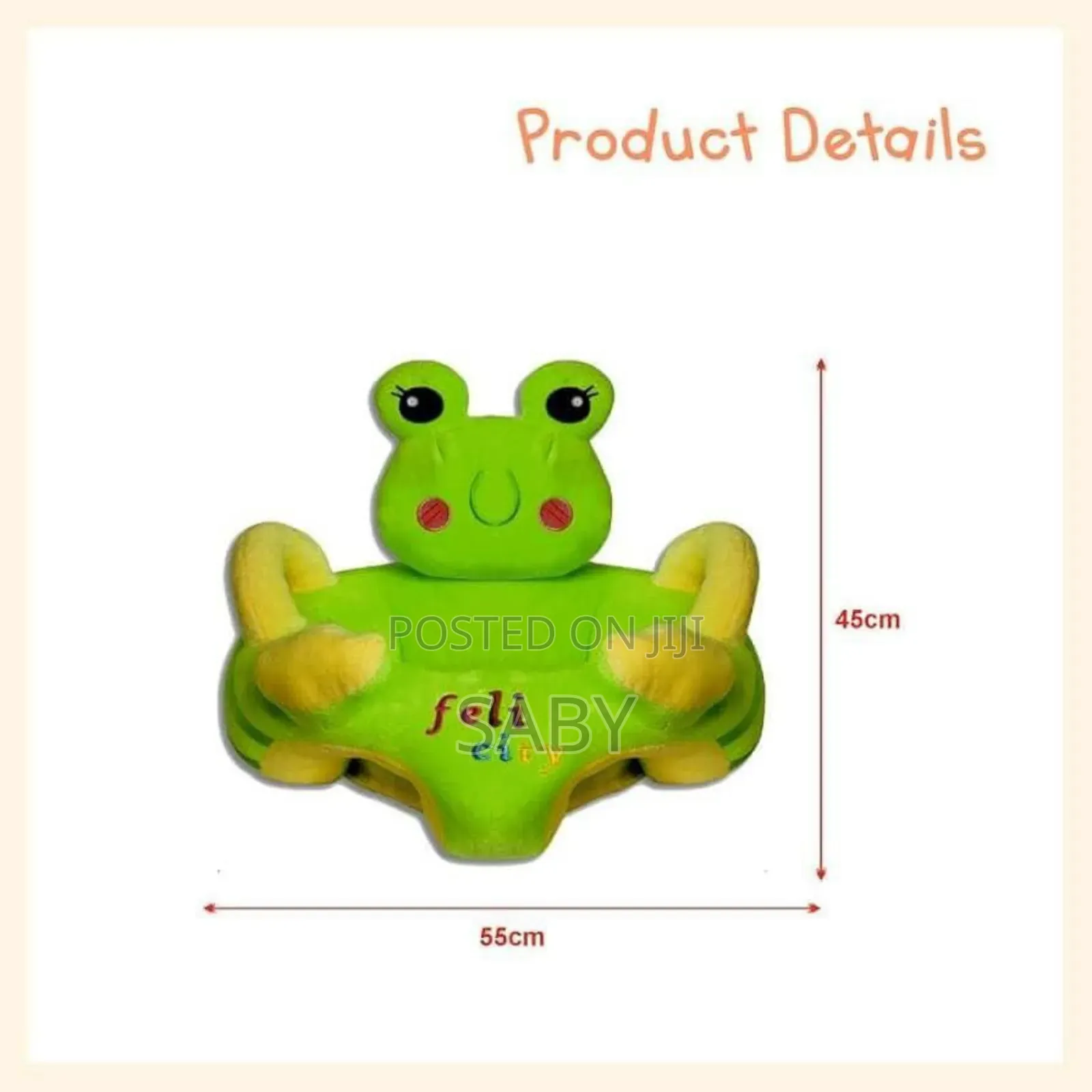 Soft Plush Cushion Baby Sofa Seat