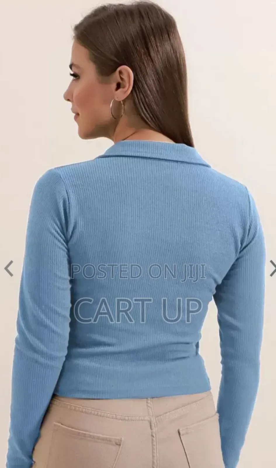Women's Ribbed Fitted Top