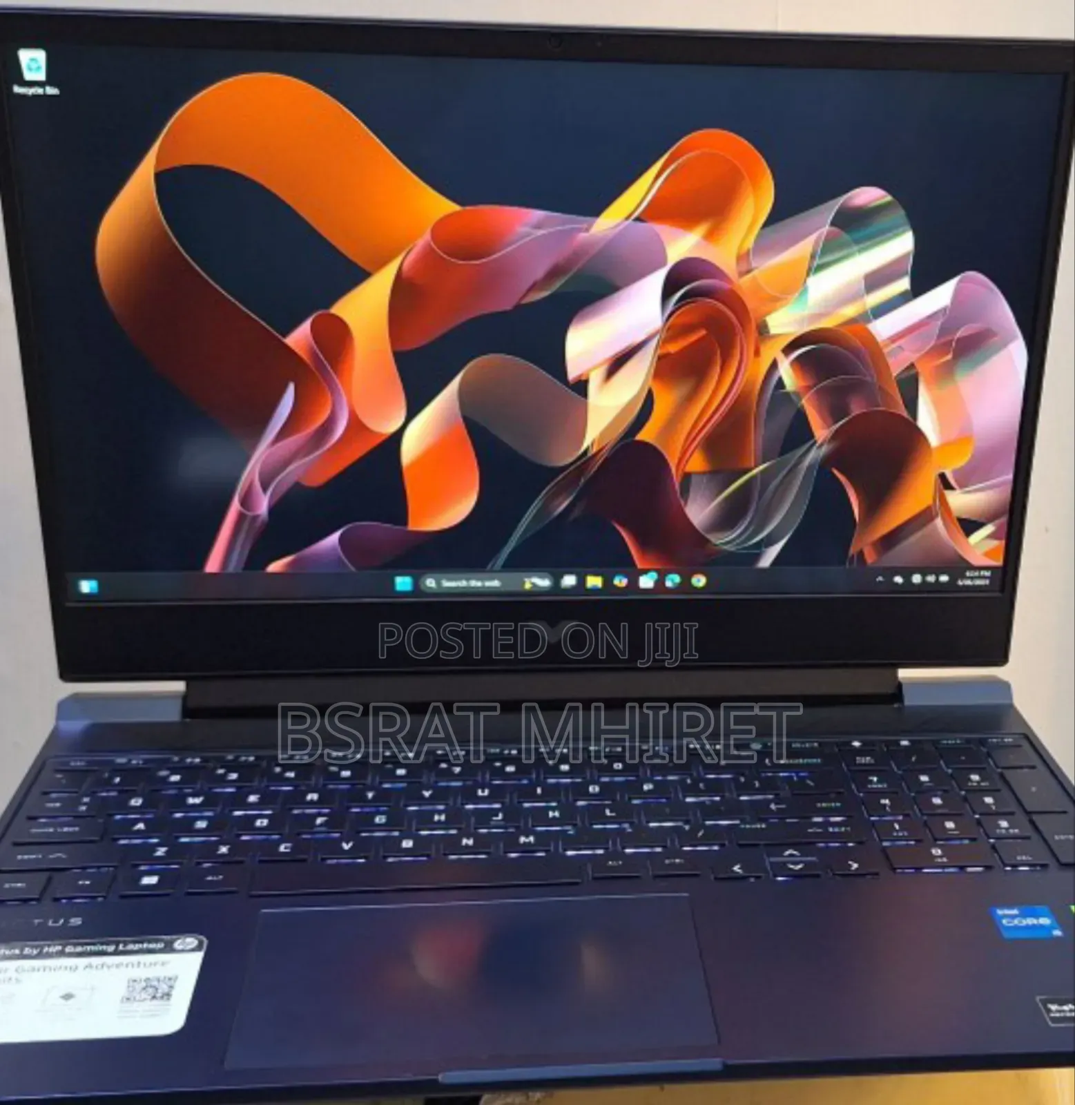 New Laptop HP Victus 16 8GB Intel Core I5 SSD 512GB