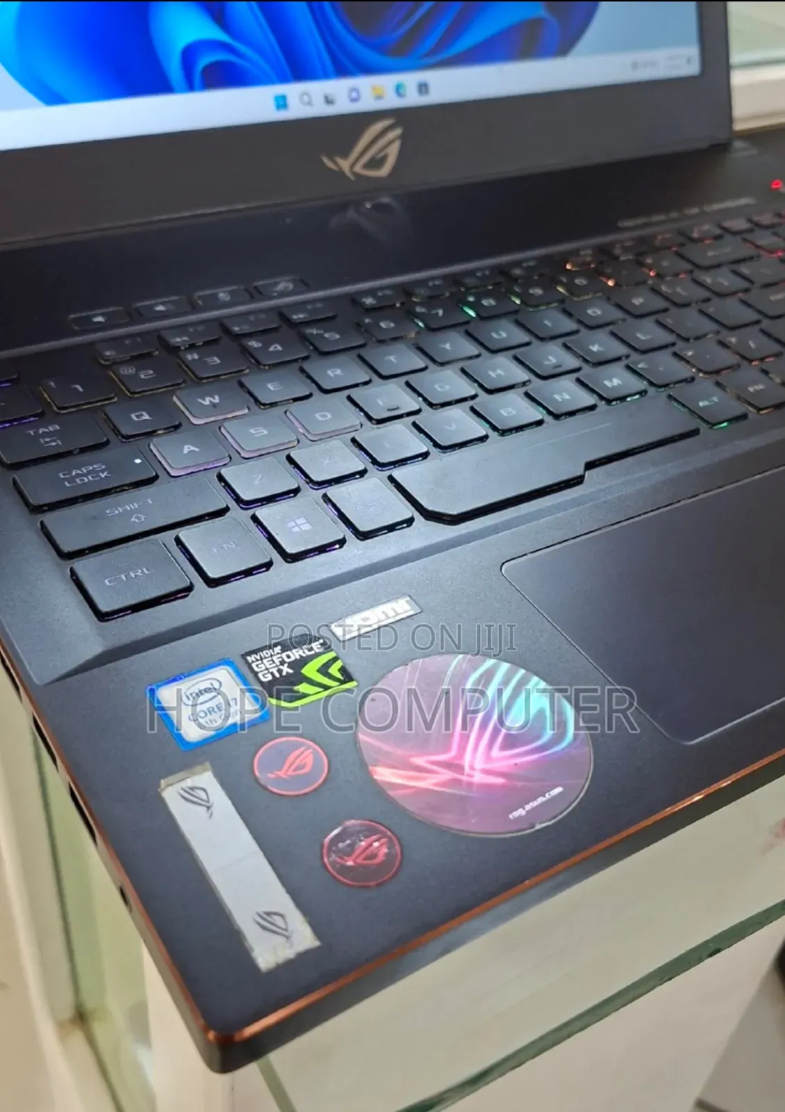 New Laptop Asus ROG Zephyrus G15 16GB Intel Core I7 SSD 128GB