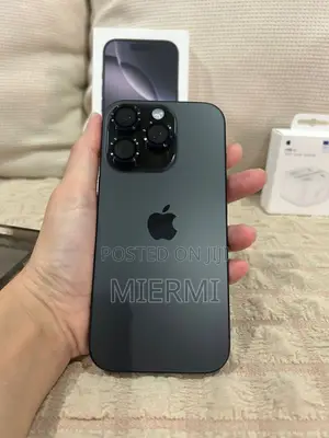 New Apple iPhone 16 Pro Max 256 GB Black