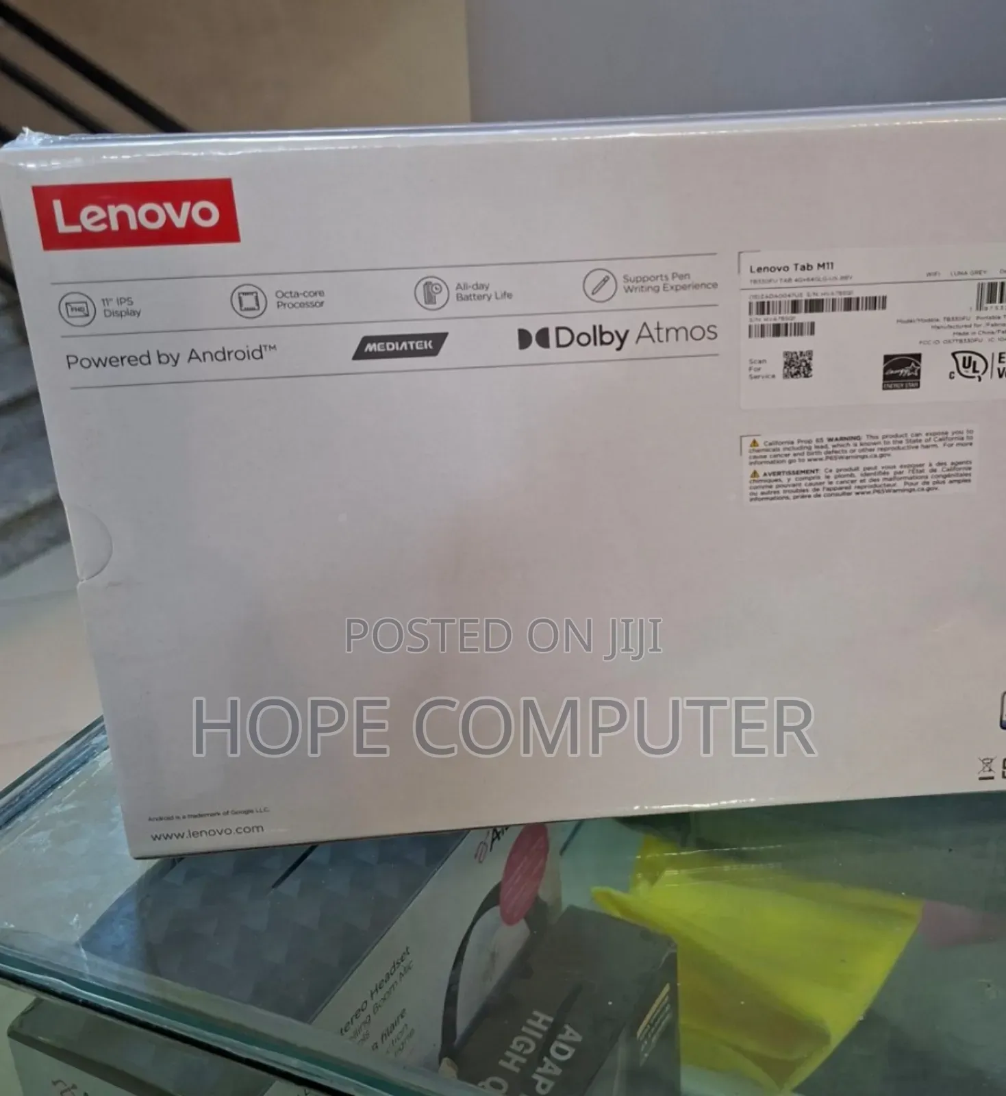 New Lenovo Tab M11 64 GB