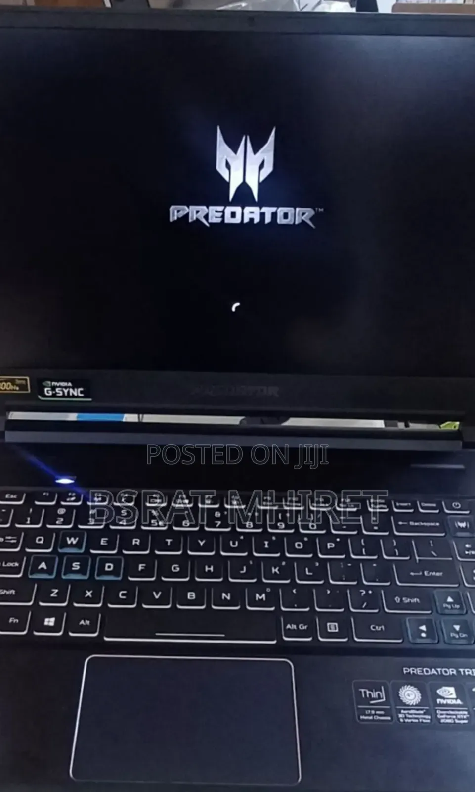 New Laptop Acer Predator Helios 300 16GB Intel Core I7 SSD 1T