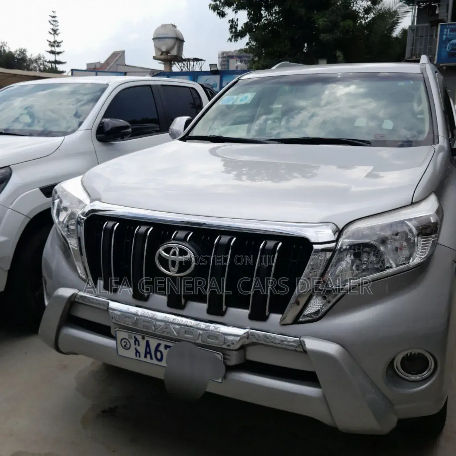 Toyota Land Cruiser Prado 2015 Silver