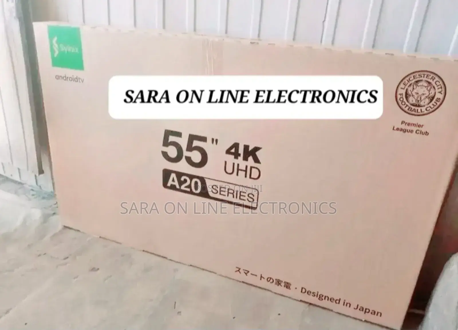 Syinix 55" Uhd Tv New 2025