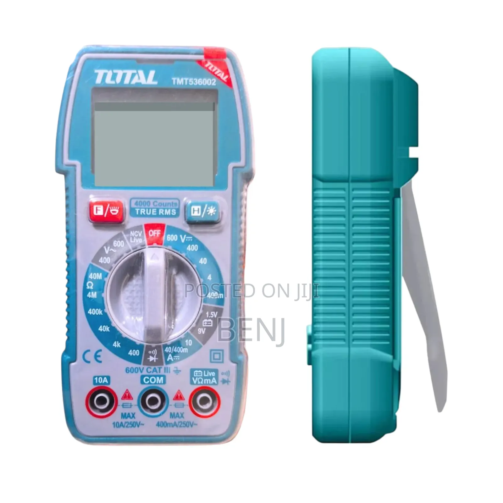 Total Tmt536002 Digital Multimeter | 600v Cat Iii Industrial