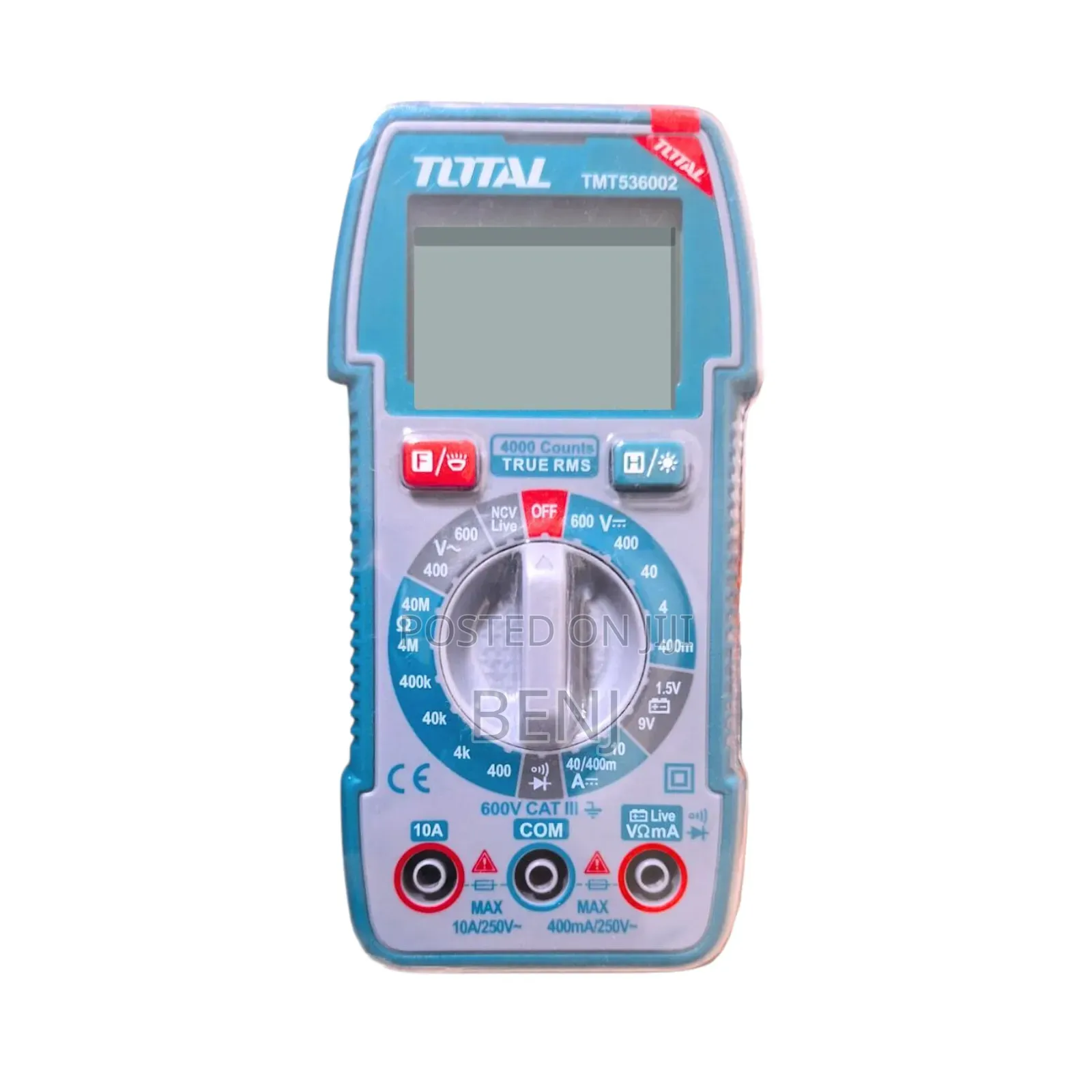 Total Tmt536002 Digital Multimeter | 600v Cat Iii Industrial