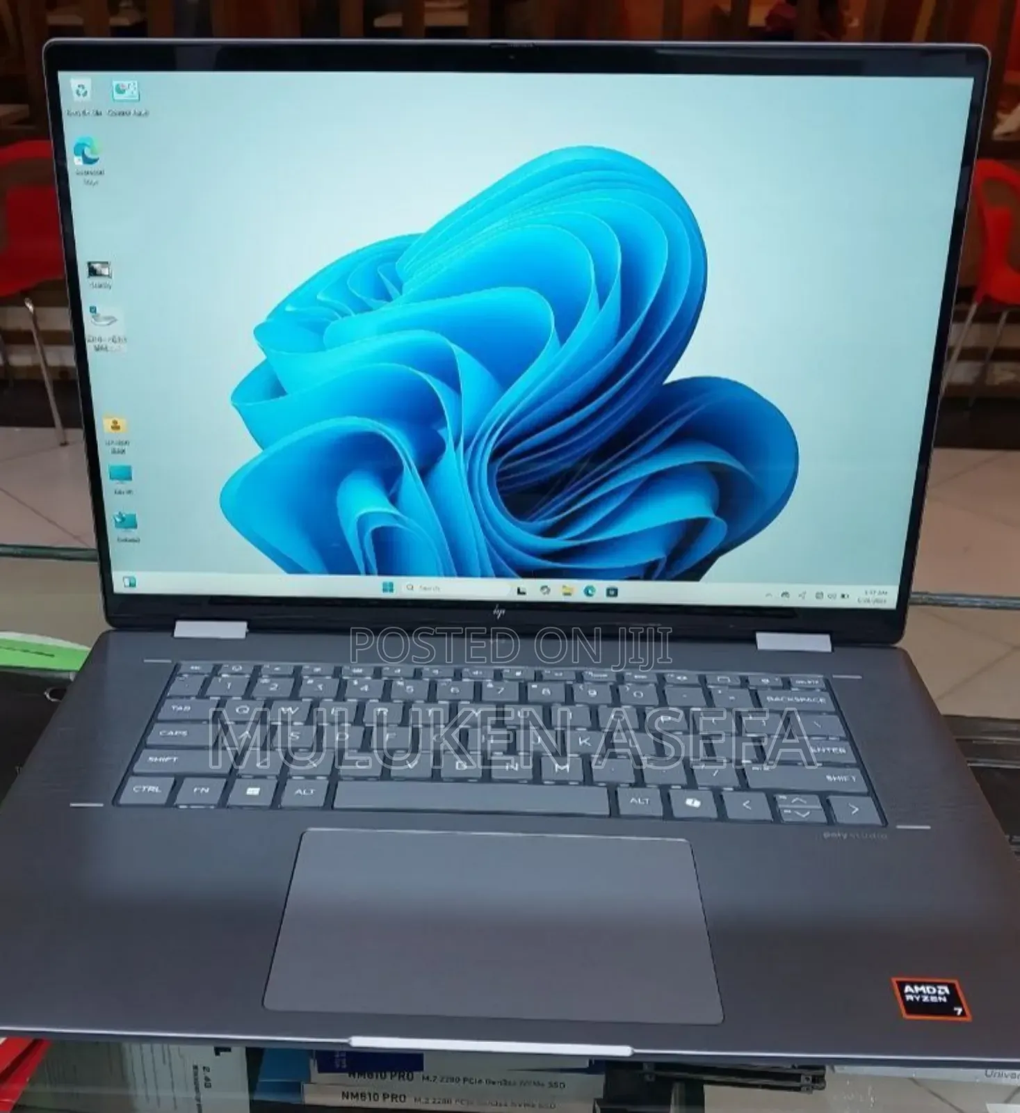 New Laptop HP Envy X360 16GB AMD Ryzen 7 SSD 512GB