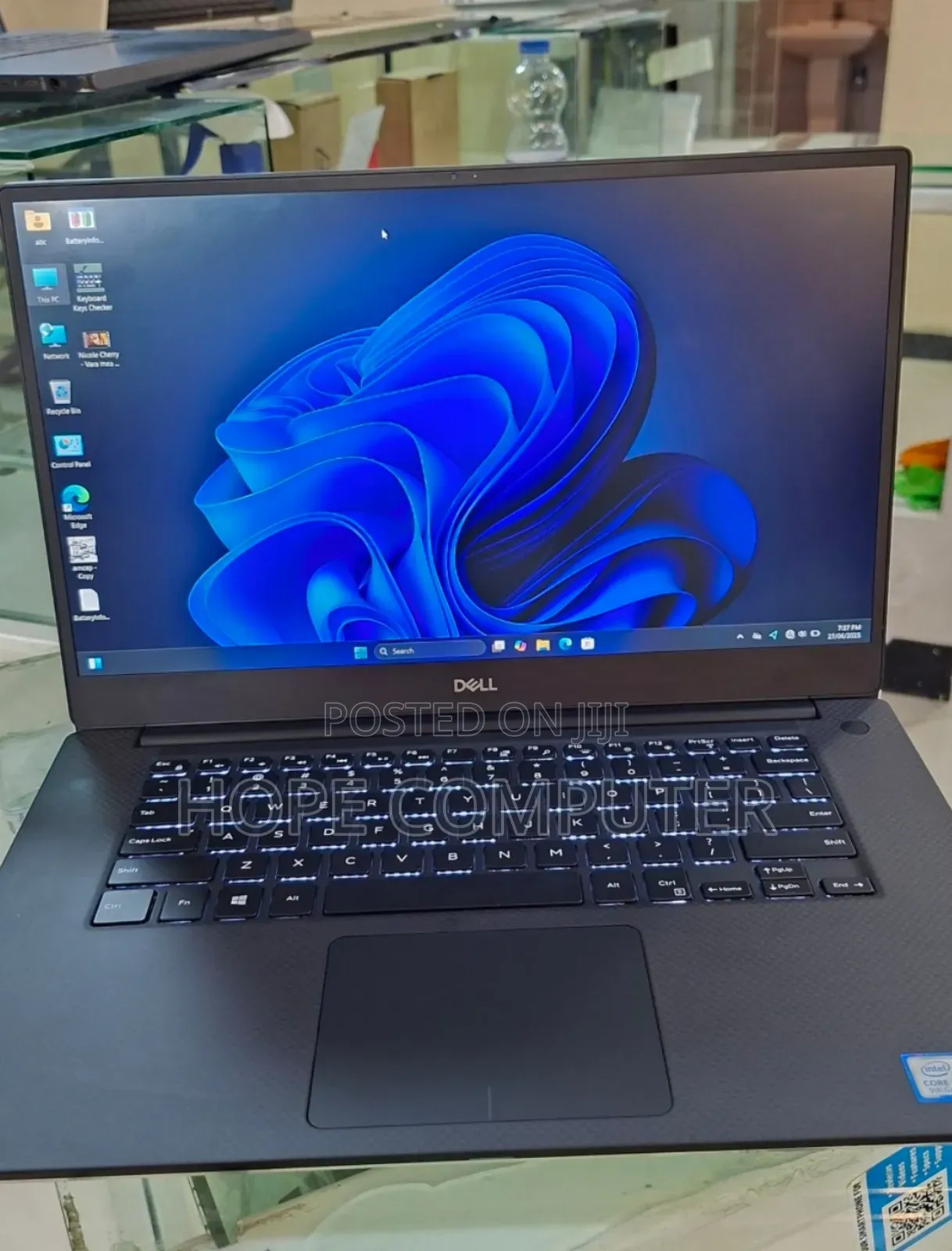 New Laptop Dell XPS 15 16GB Intel Core I7 SSD 512GB