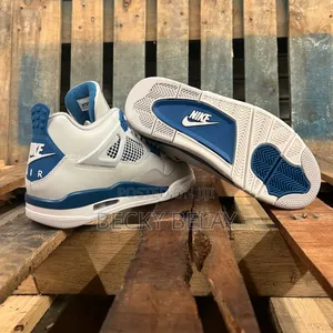 Air Jordan 4 Military Blue Shoes