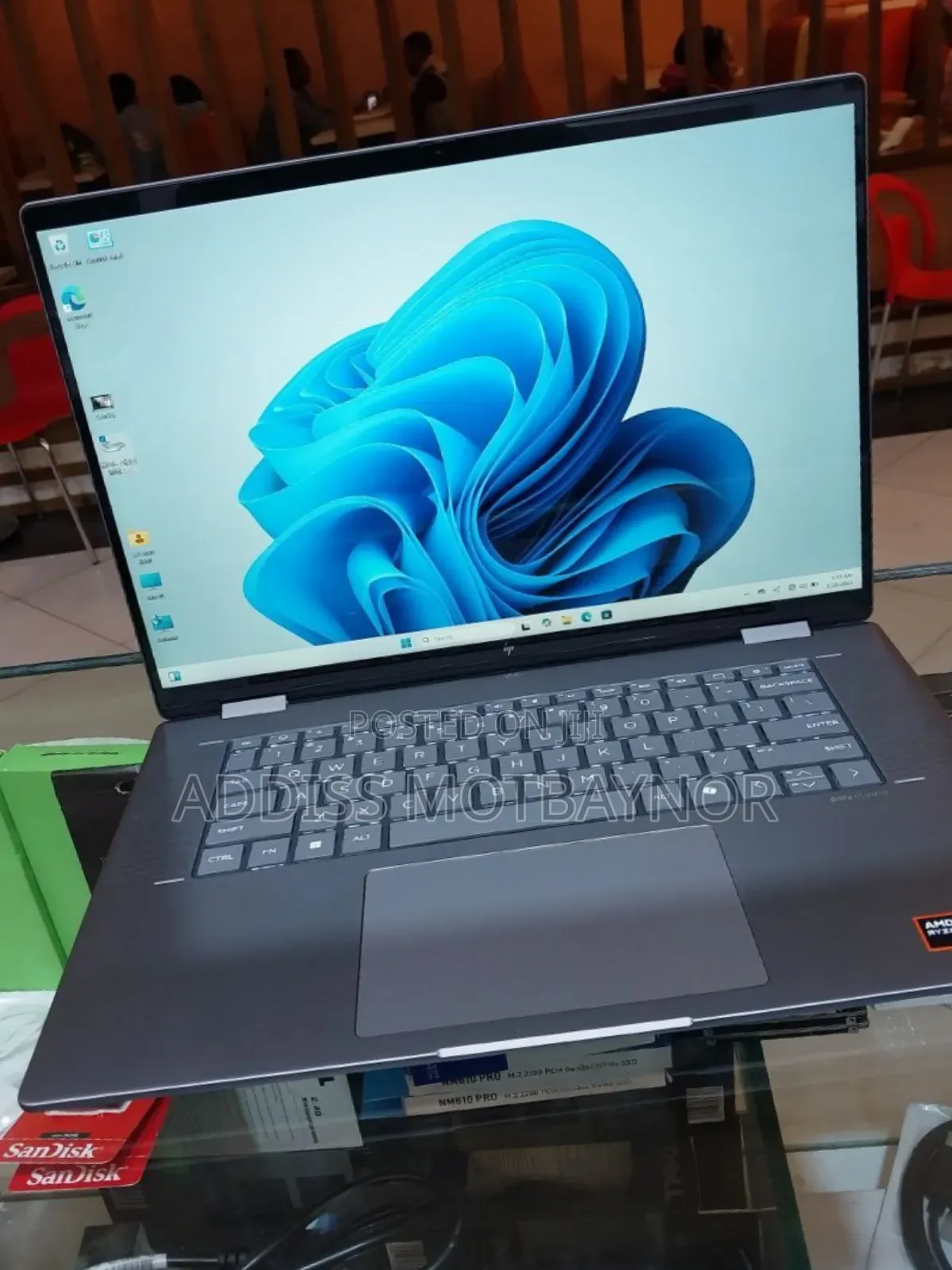 New Laptop HP Envy X360 16GB AMD Ryzen 7 SSD 1T