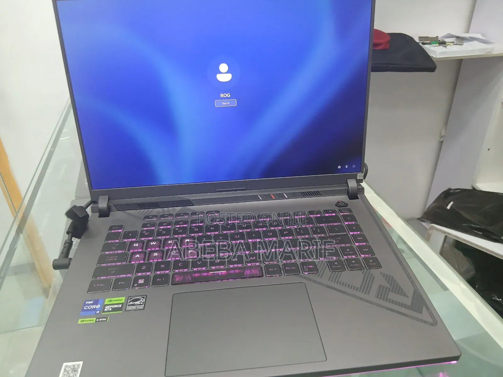 New Laptop Asus ROG Strix G15 16GB Intel Core I7 SSD 1T