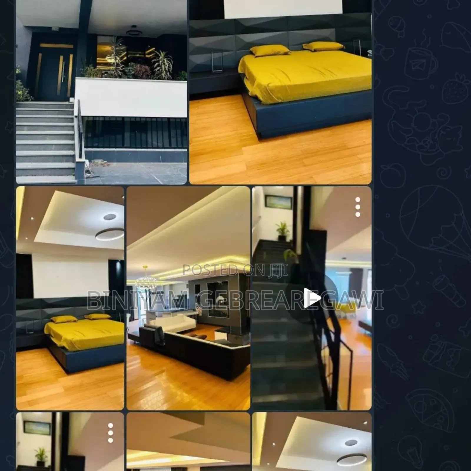 Furnished 5bdrm House in G+1, Yeka for rent