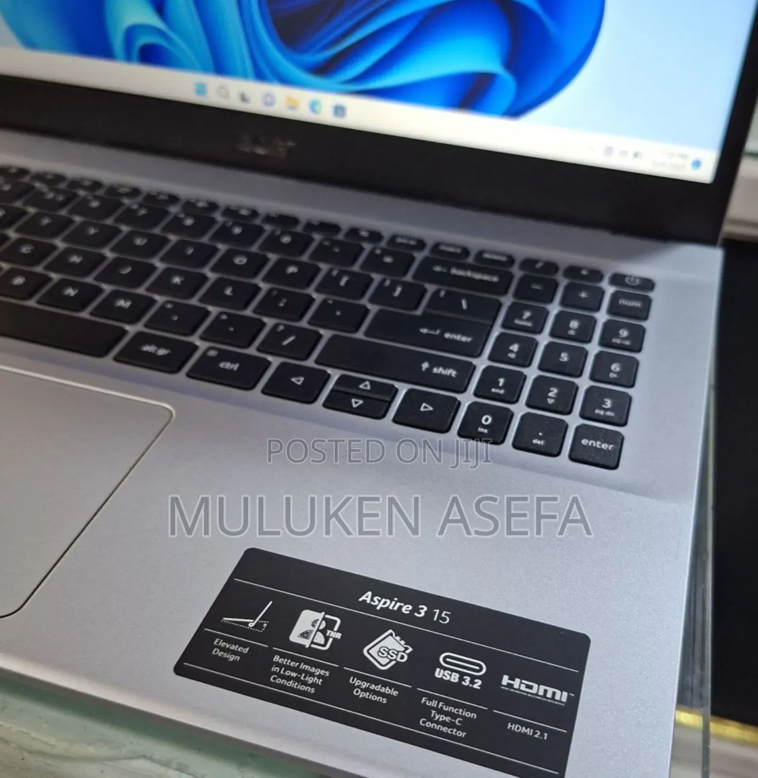 New Laptop Acer Aspire 3 16GB AMD Ryzen 7 SSD 512GB