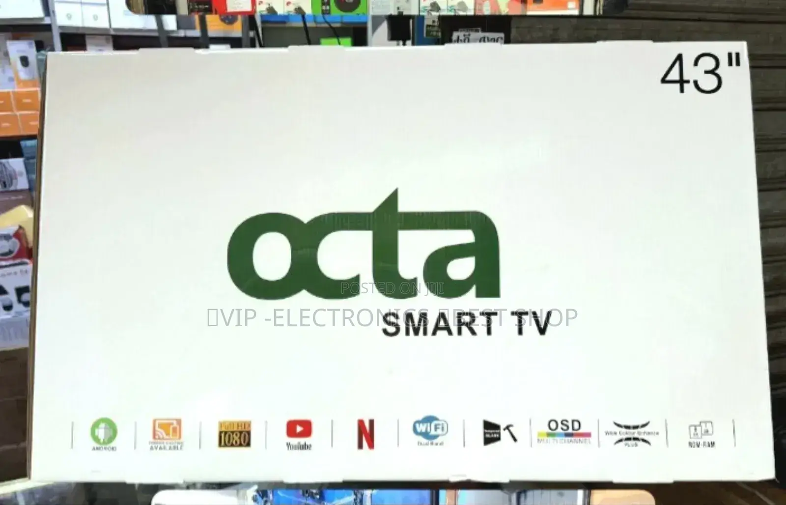 Octa Tv 43 Inch Tv Smart Android Nwe 2025 Tv