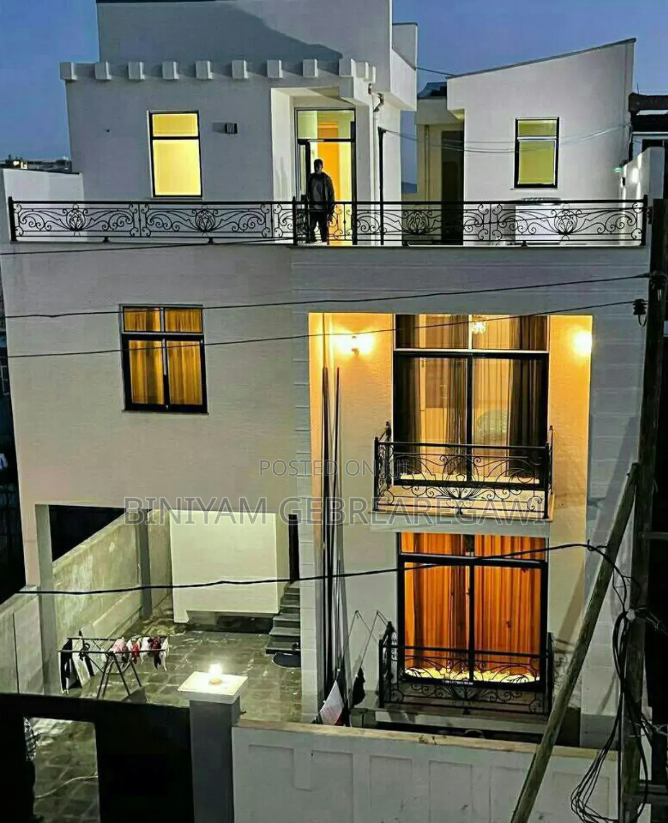 Furnished 9bdrm House in G+2, Yeka for rent