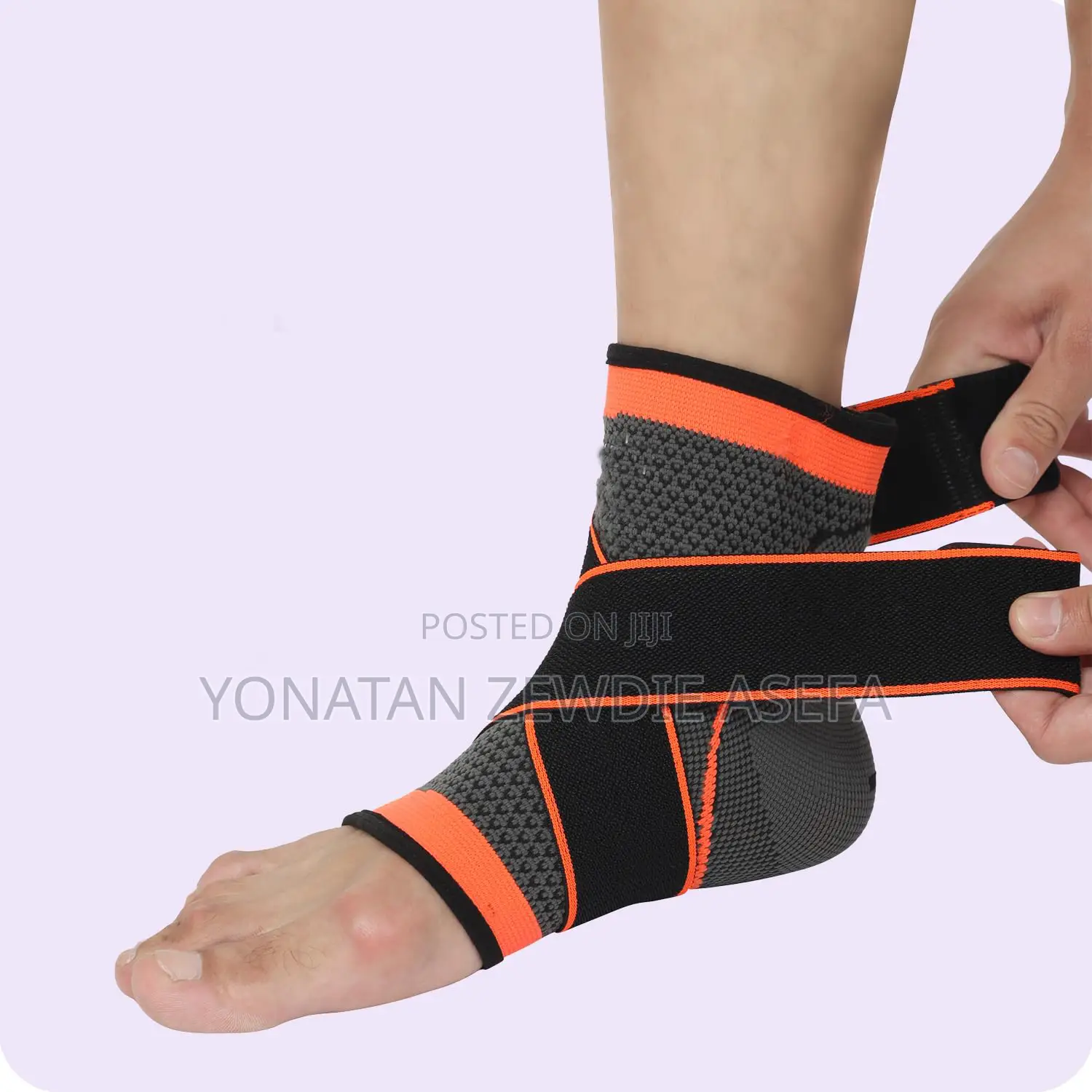 Ankle Brace With Adjustable Straps