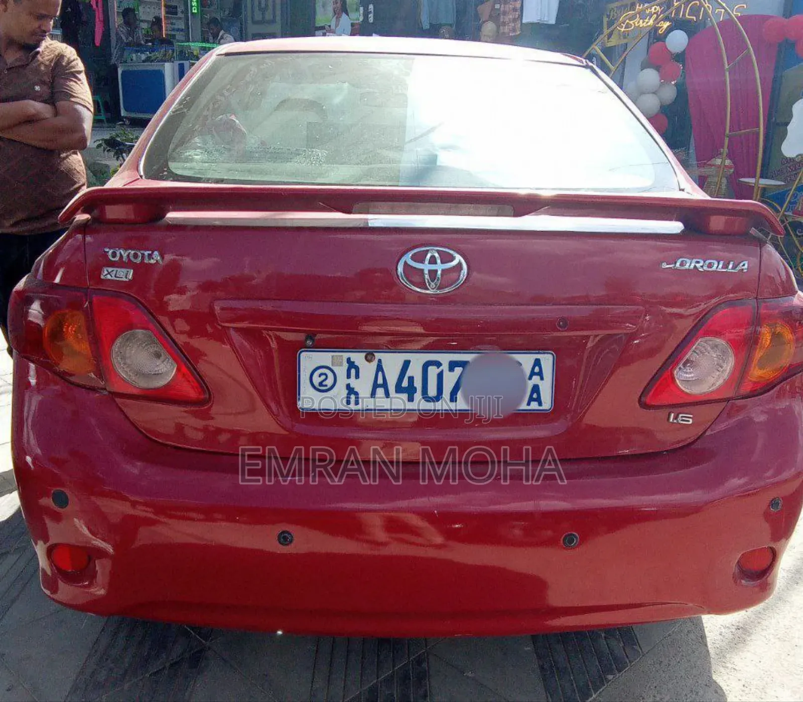Toyota Corolla 2008 Red