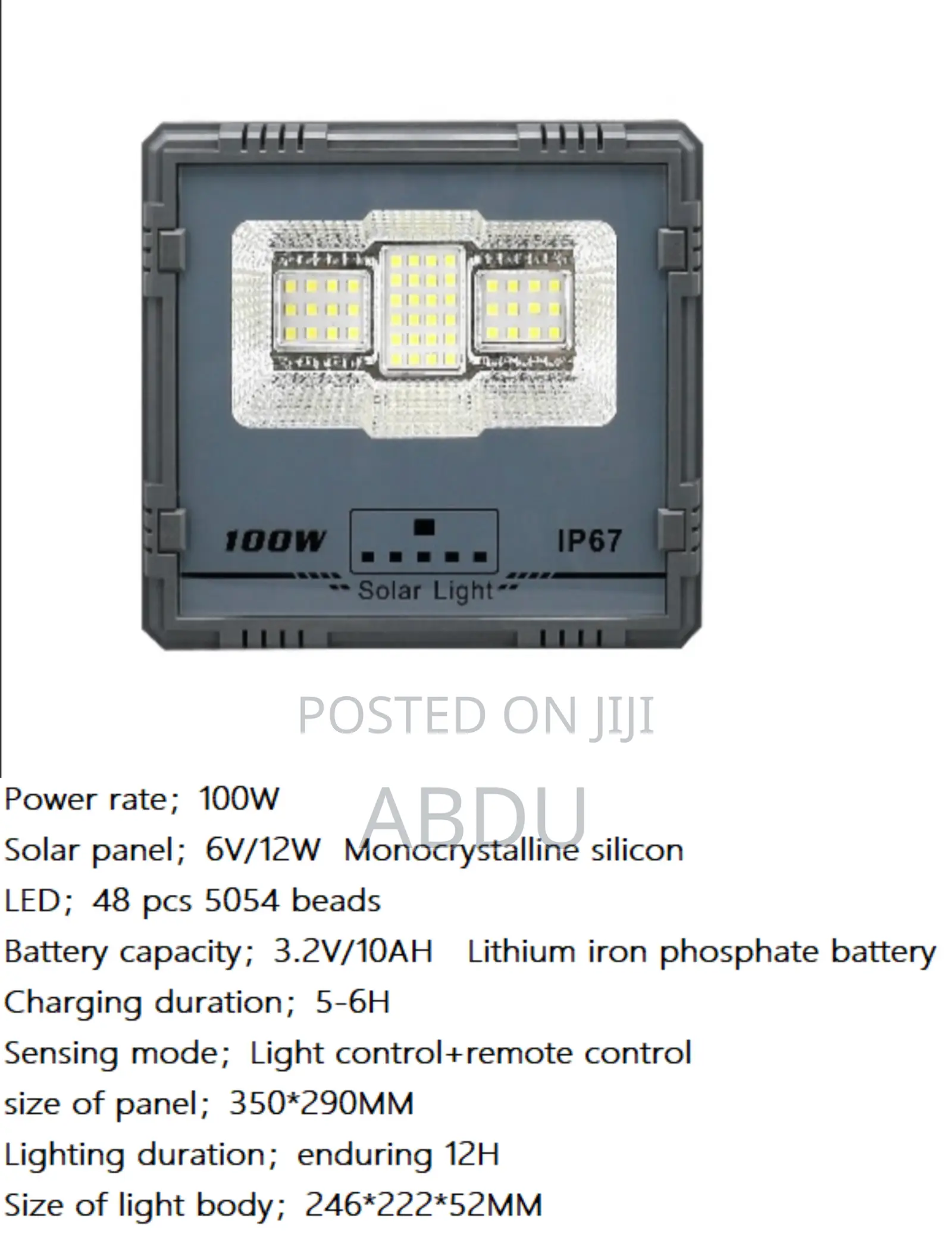 100w Solarlight