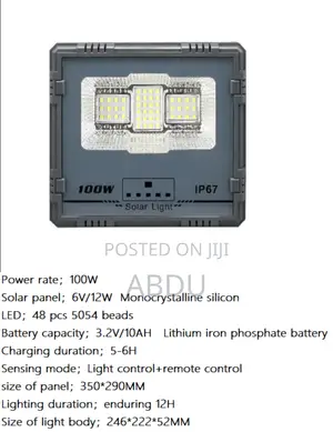 100w Solarlight