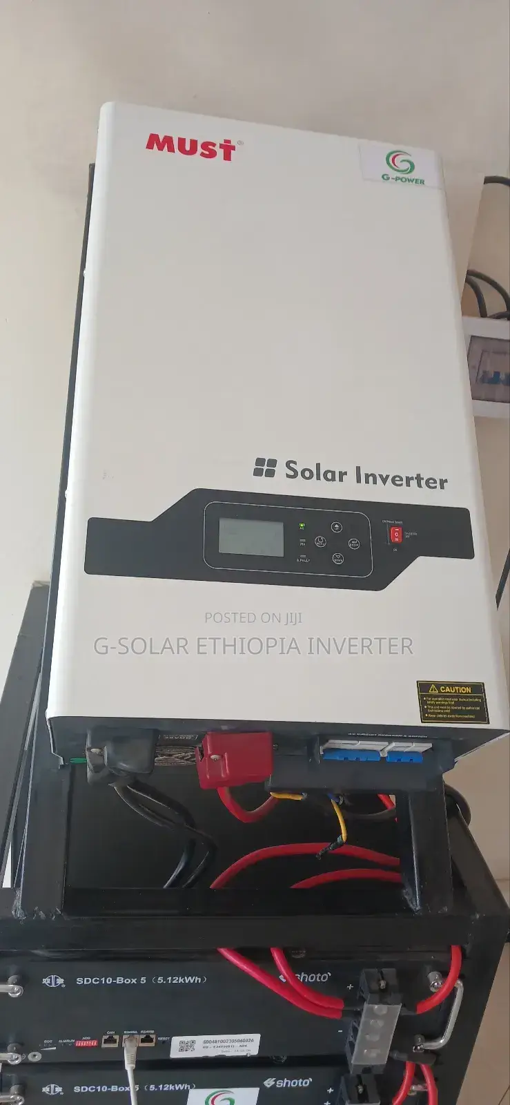 Ethiopia Solar System Installation – Battery Backup Availabl