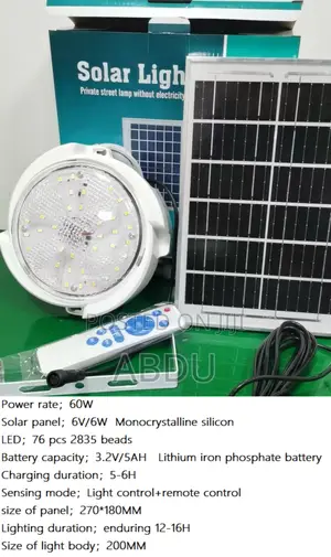 60w Solar Lights