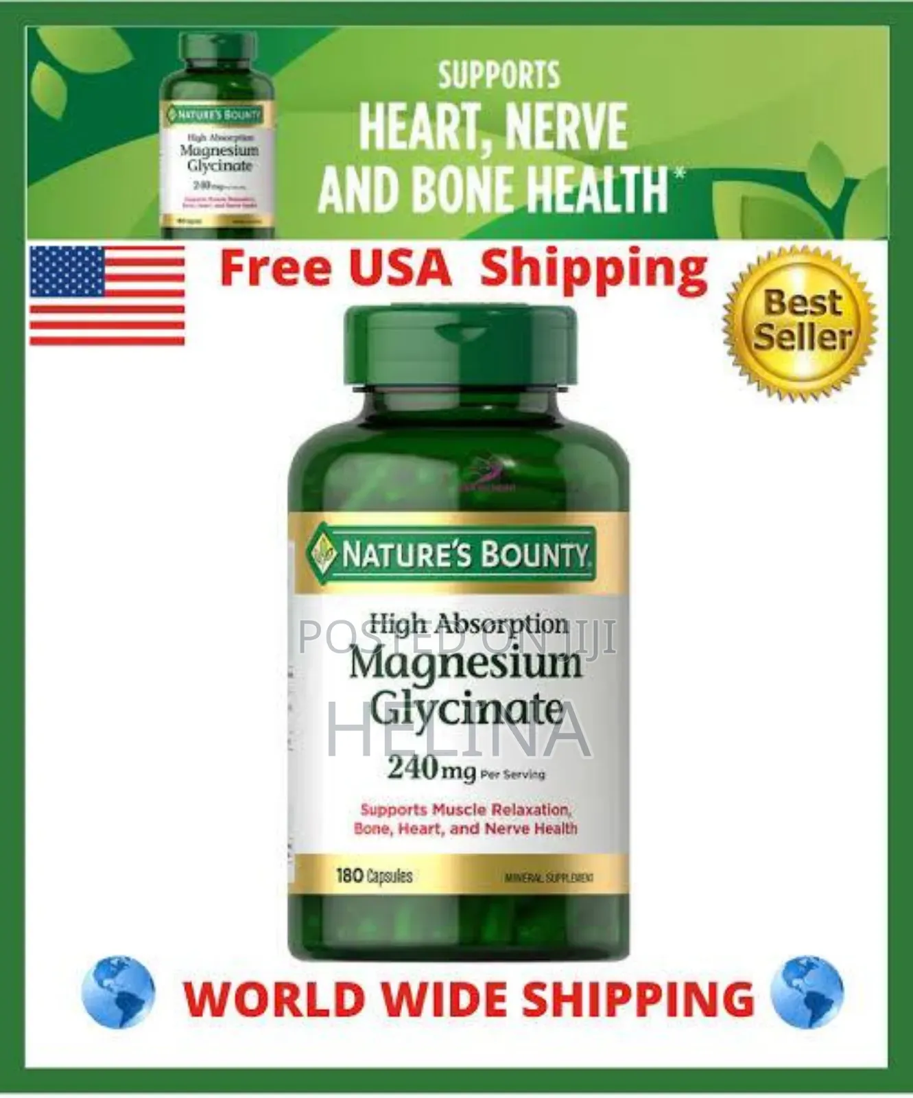 Balanced Life: Magnesiuk Glycinate for Mind Body