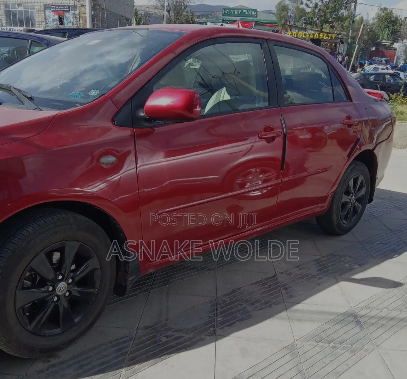 Toyota Corolla 2008 Red